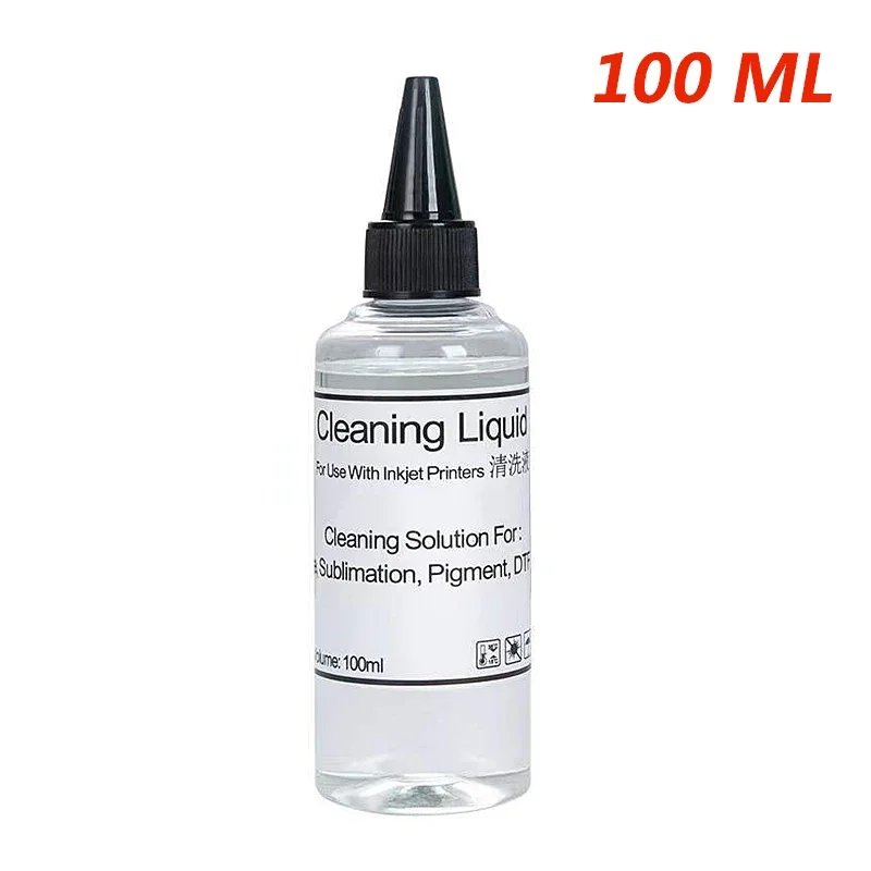100ML Inkjet Printer Print Head Cleaner Cleaning Solution Liquid Fluid for EPSON HP CANON BROTHER Lexmark Inkjet Printer