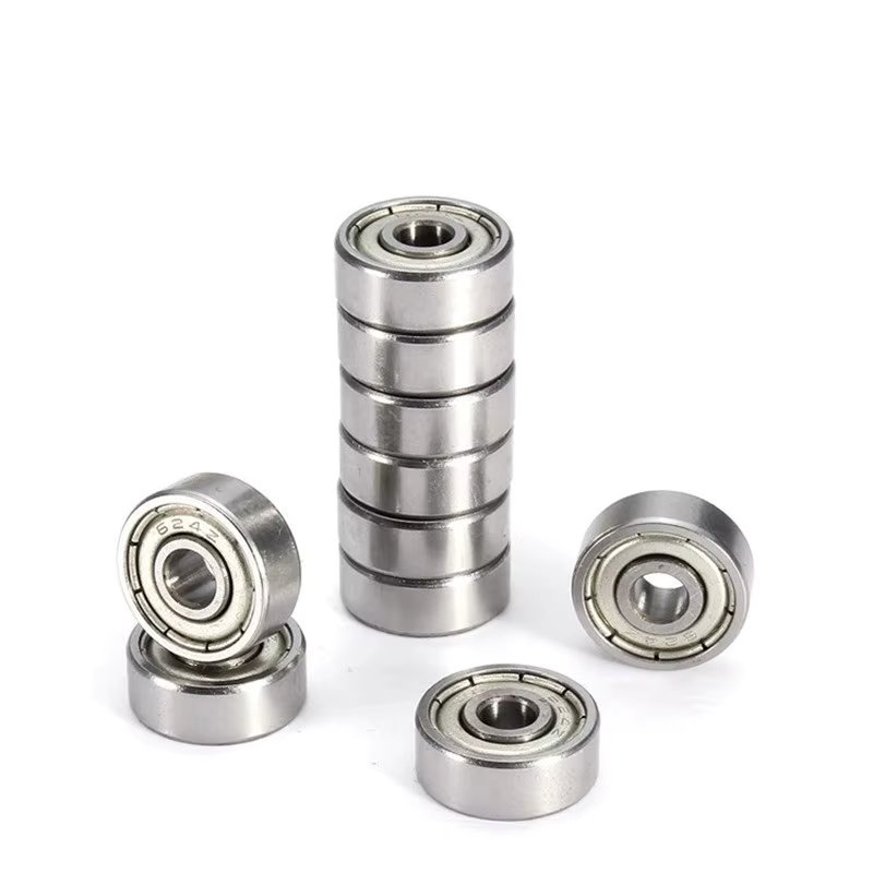 10PCS ABEC-7 Flange Ball Bearing 608zz 623zz 624zz 625zz 635zz 626zz 688zz 3D Printers Parts Deep Groove Flanged Pulley Wheel