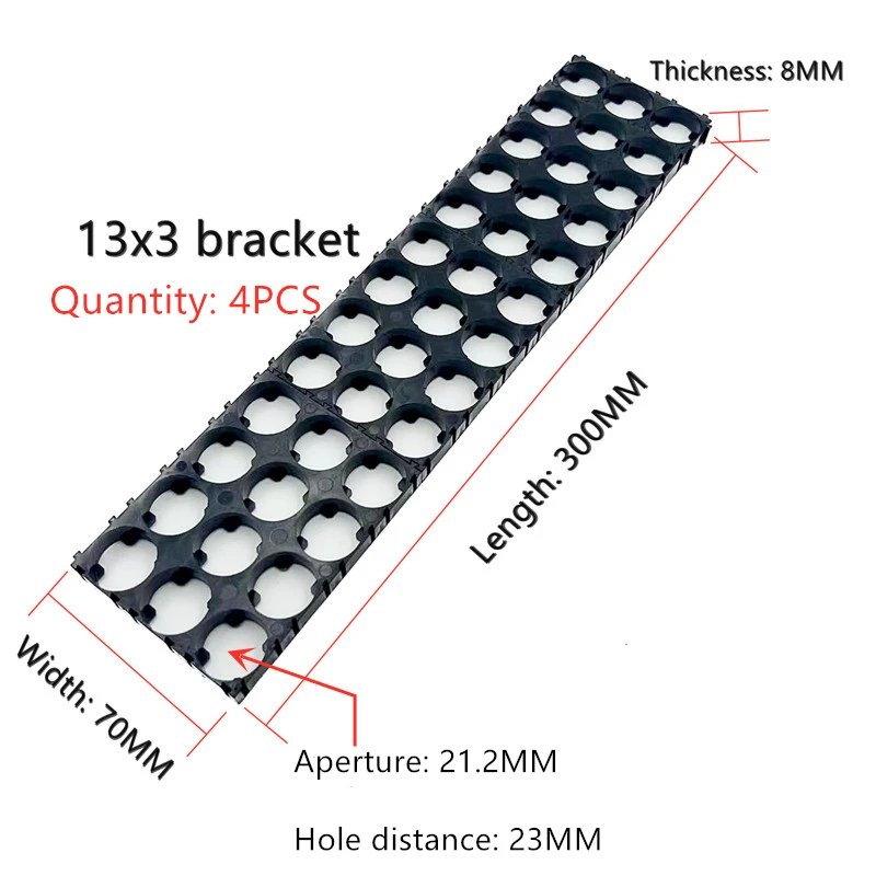 13x3 bracket   4PCS