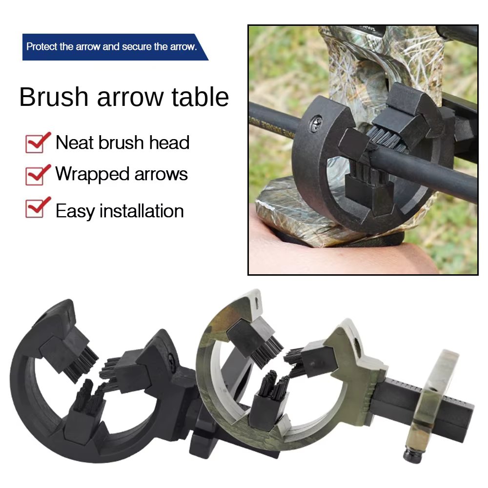 Bow and Arrow Accessories Brush Arrow Table Left and Right Hand Interworking Arrow Table Simple Installation