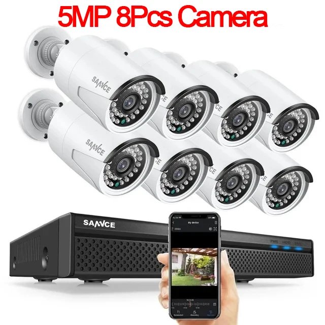 5MP 8Pcs Camera