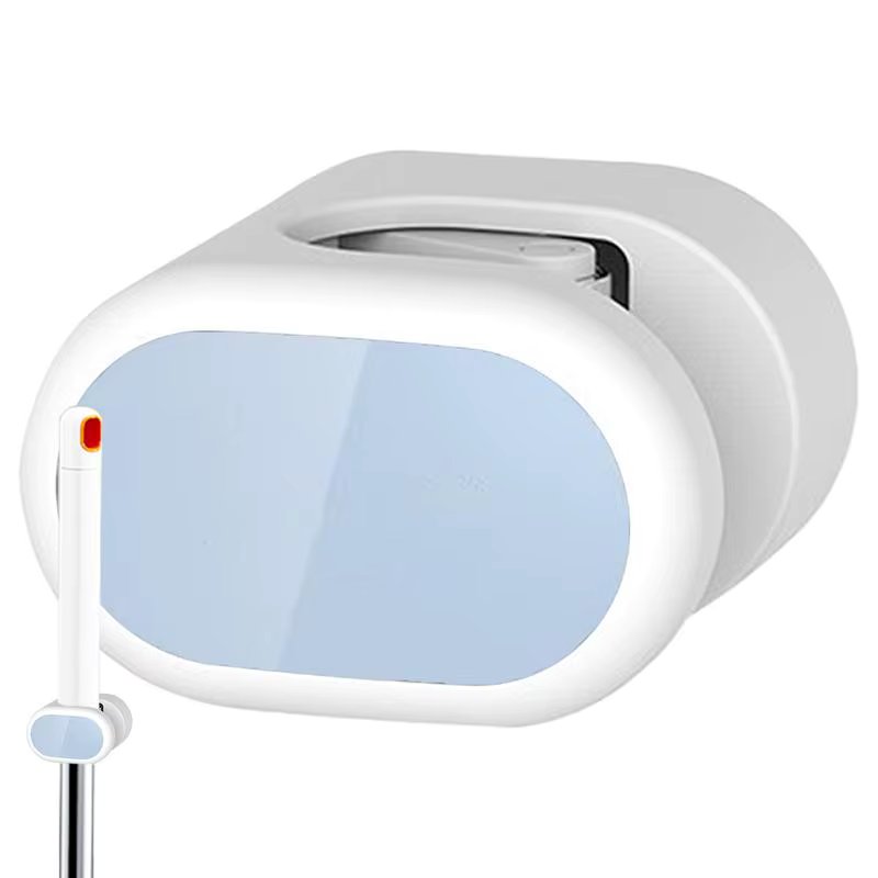 Mop Hanger Wall Mount Broom Hanger Wall Hook Rack Broom Holder Utility Racks Mop Holder Waterproof Kitchen Storage Rack For