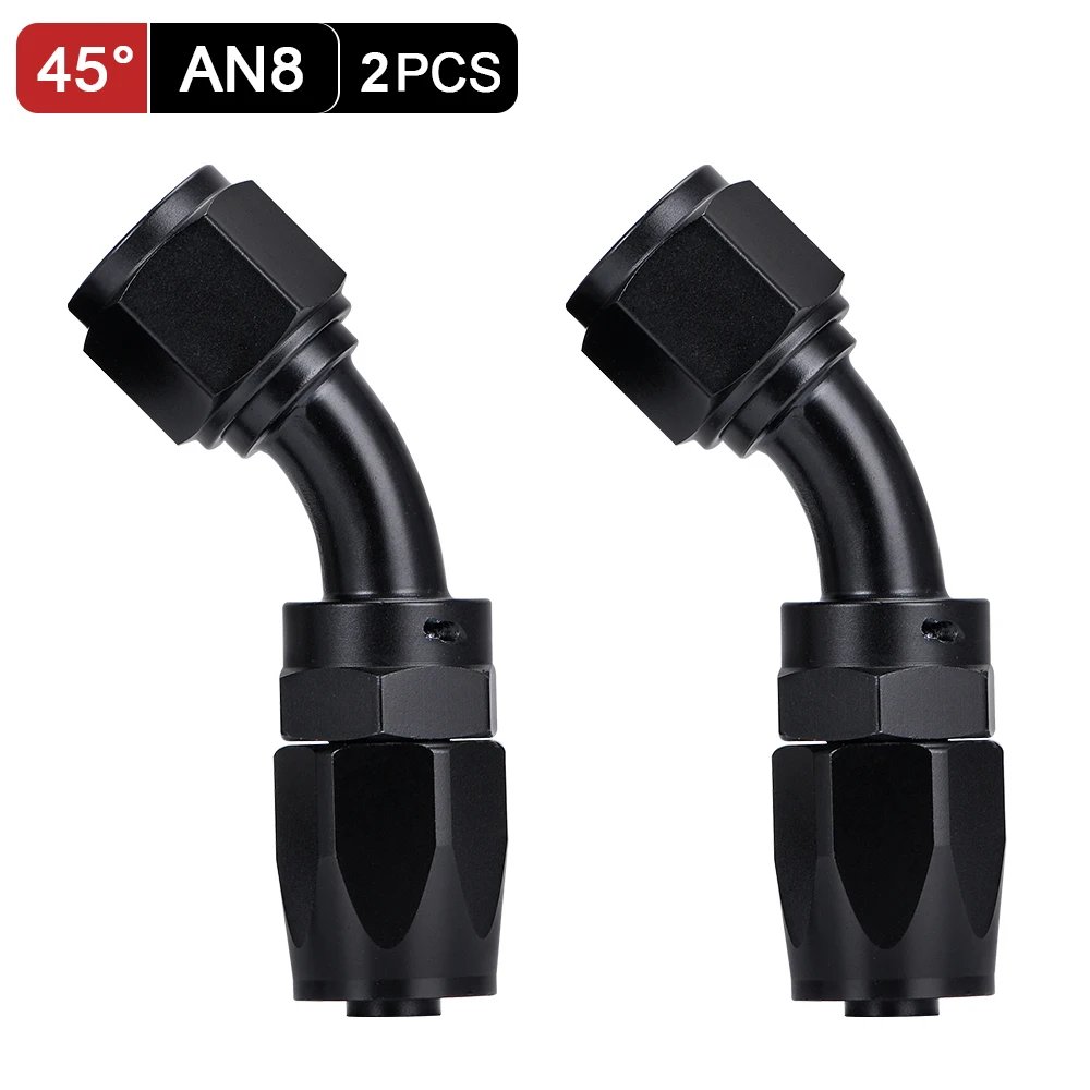 2 AN8 45 Degree
