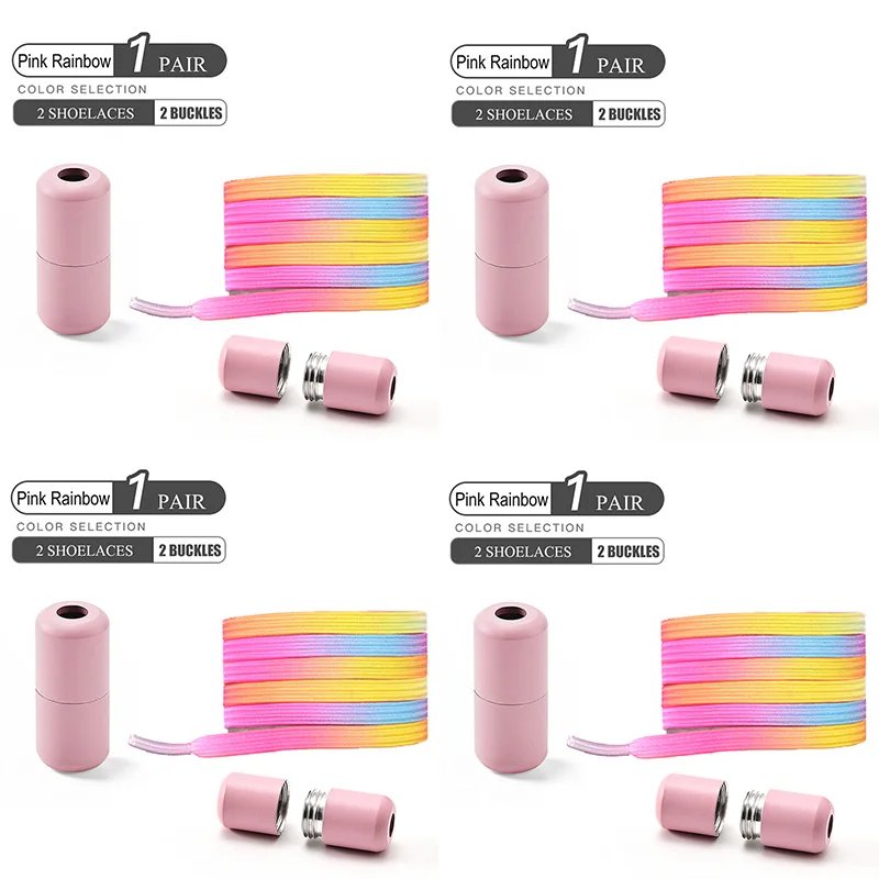 4pairs-Pink Rainbow