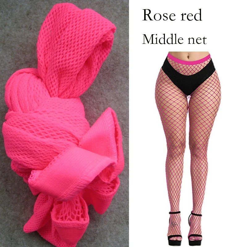 Mid Net Rose Red