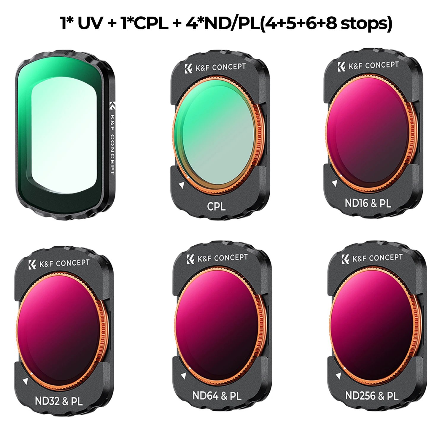 6Pcs Filter Set