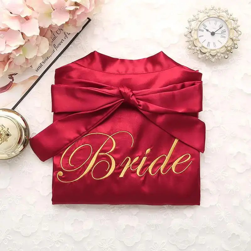 Burgundy Bride