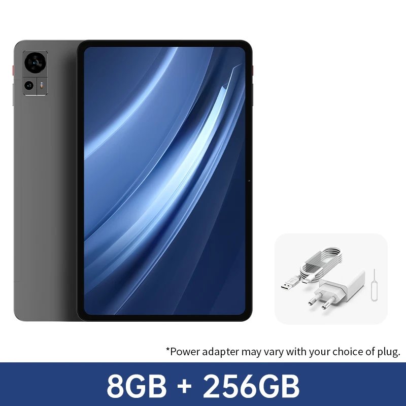 Teclast T60 12 inch 2K Tablet Android 14 8GB+12GB RAM 256GB ROM T620 octa-core 8000mAh 18W PD Fast Charging 4G VoLTE GPS Tablets