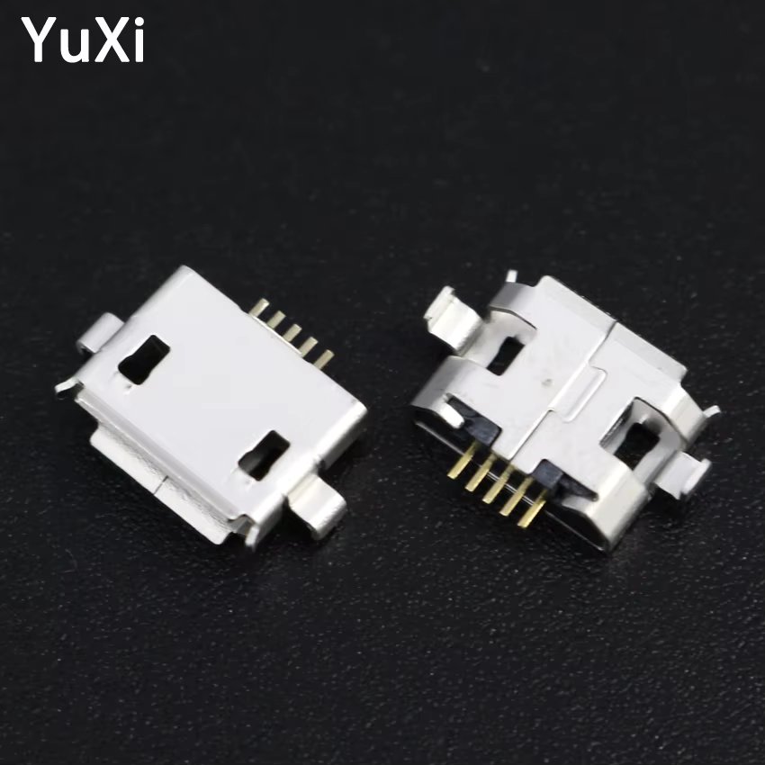 10pcs Micro USB Charging Connector Socket Jack Power Port Dock For MP3 Lenovo Xiaomi Samsung Bluetooth Speaker Electronic toys