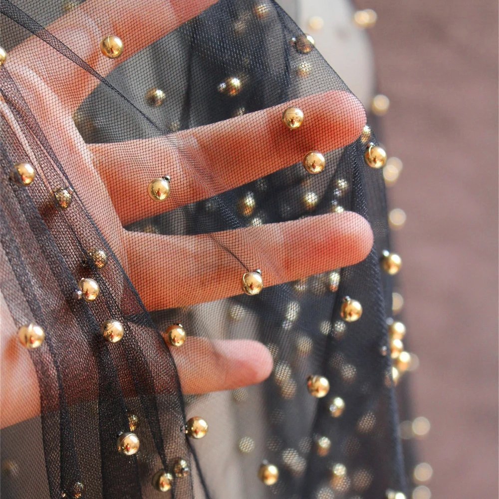 Gold beads