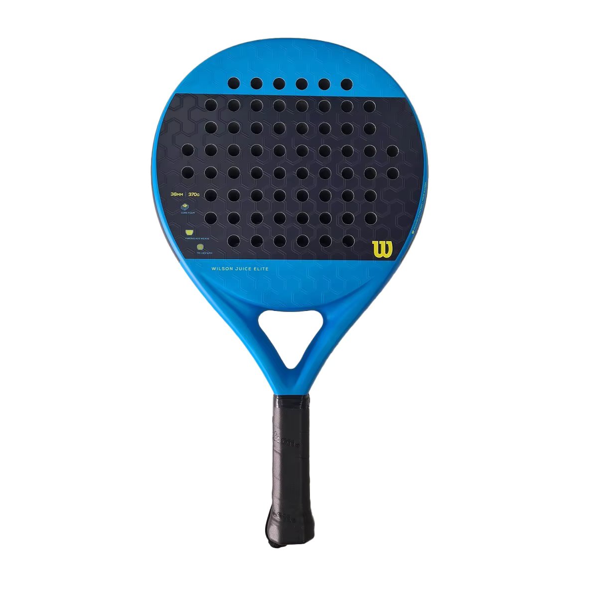 Wilson Elite paddle shovel round head fiberglass wrist strap middle Balance