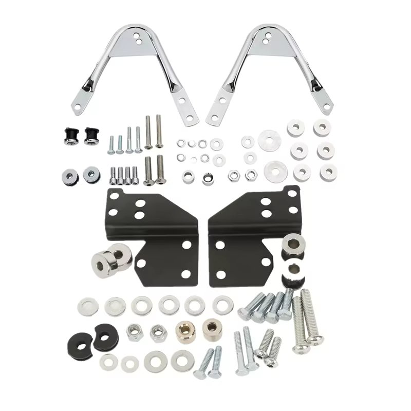 Quick Release Sissy Bar Mount Rack Docking Kit Fit For Harley Tour Pak Touring 1997-2008