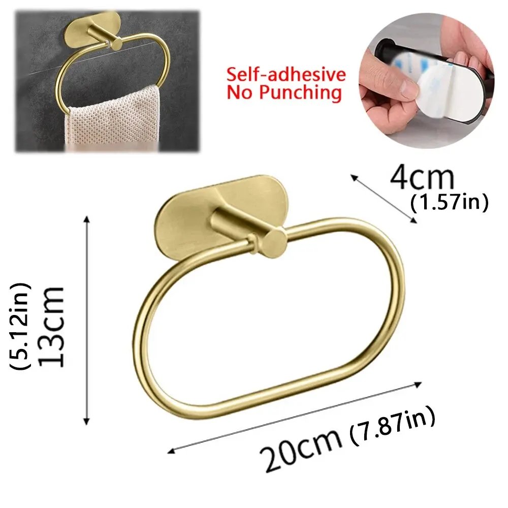 Gold Towel Hanger