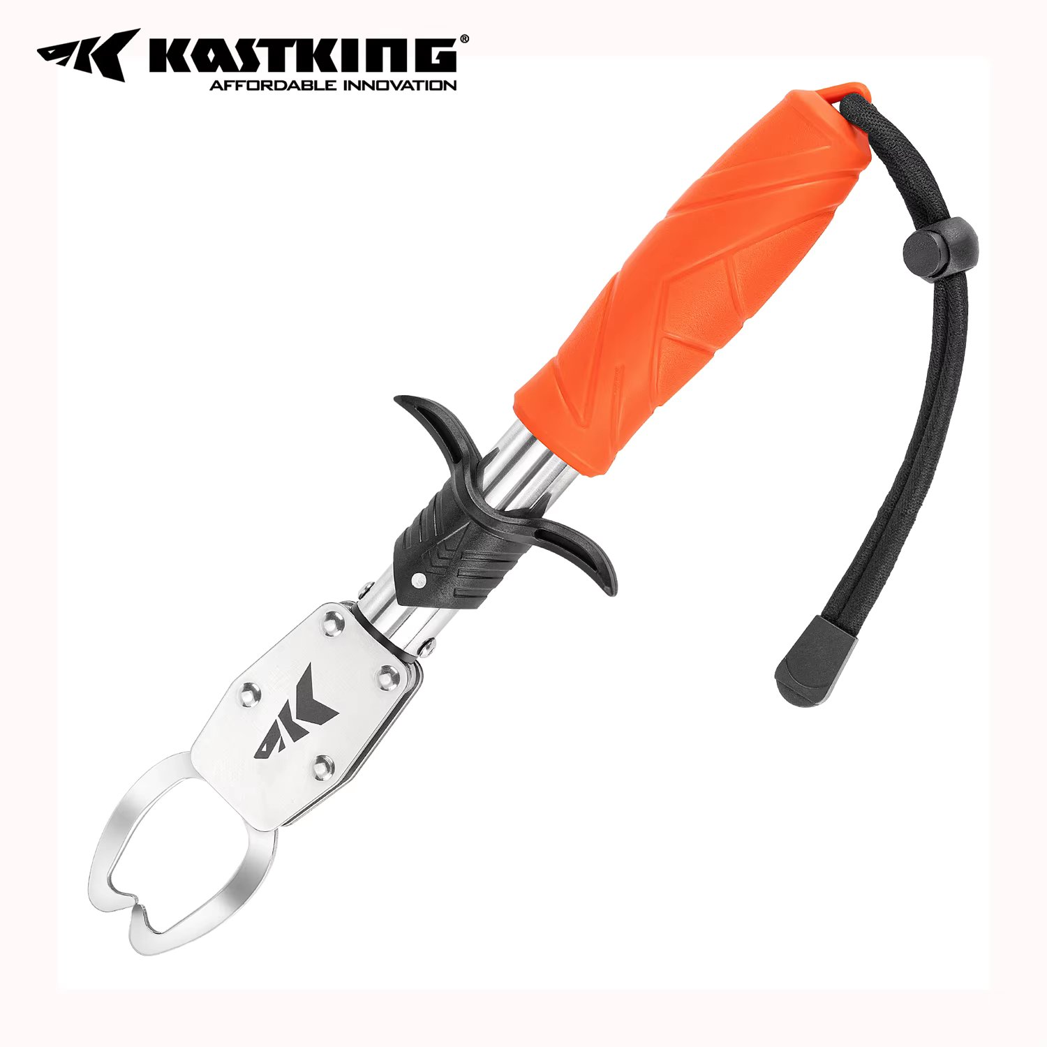 KastKing Paradox 9"Lip Grip Corrosion-Resistant Stainless Steel Fish Landing Tool with Non-Slip Elastomer Handle Easy-UseTrigger