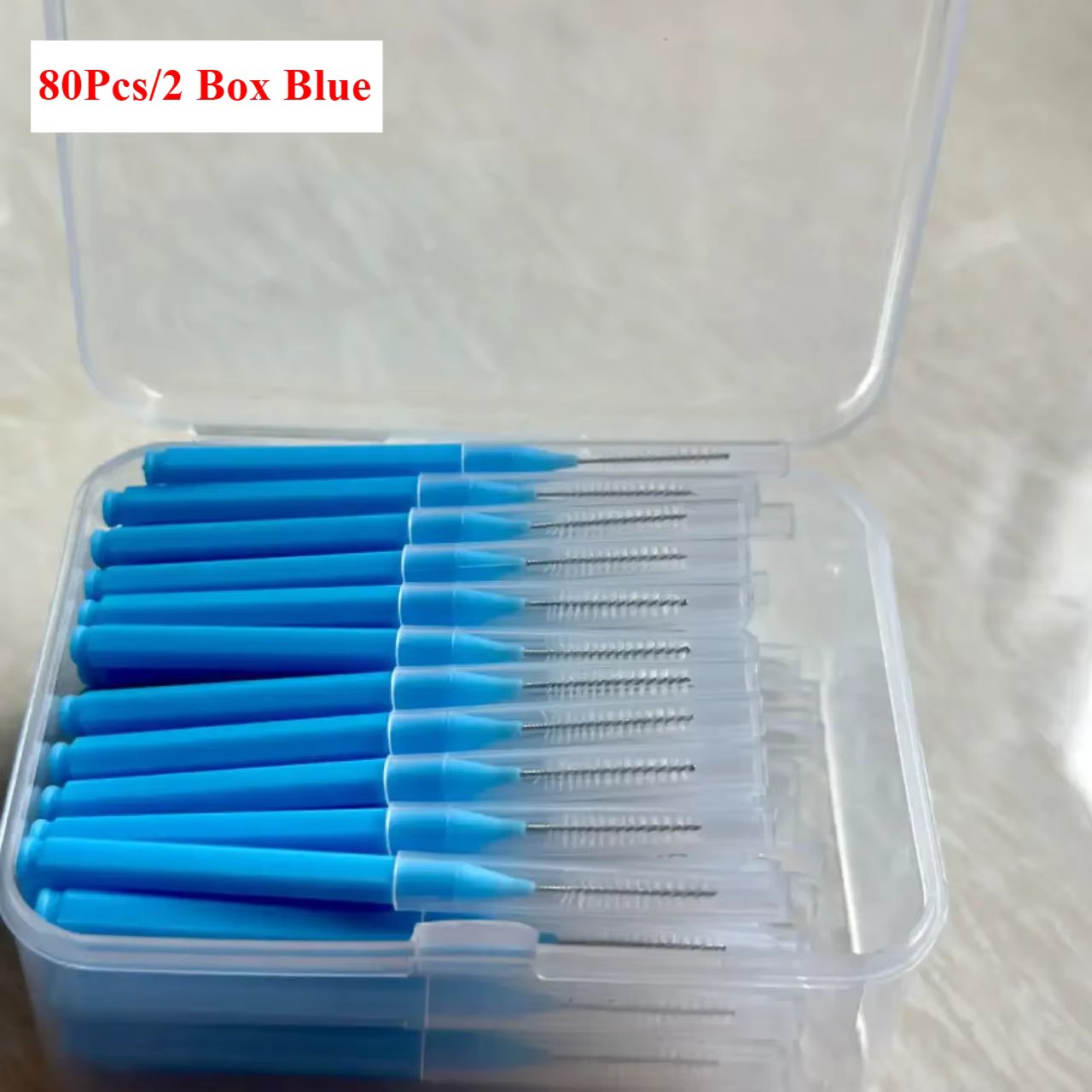 80Pcs  2 Box Blue