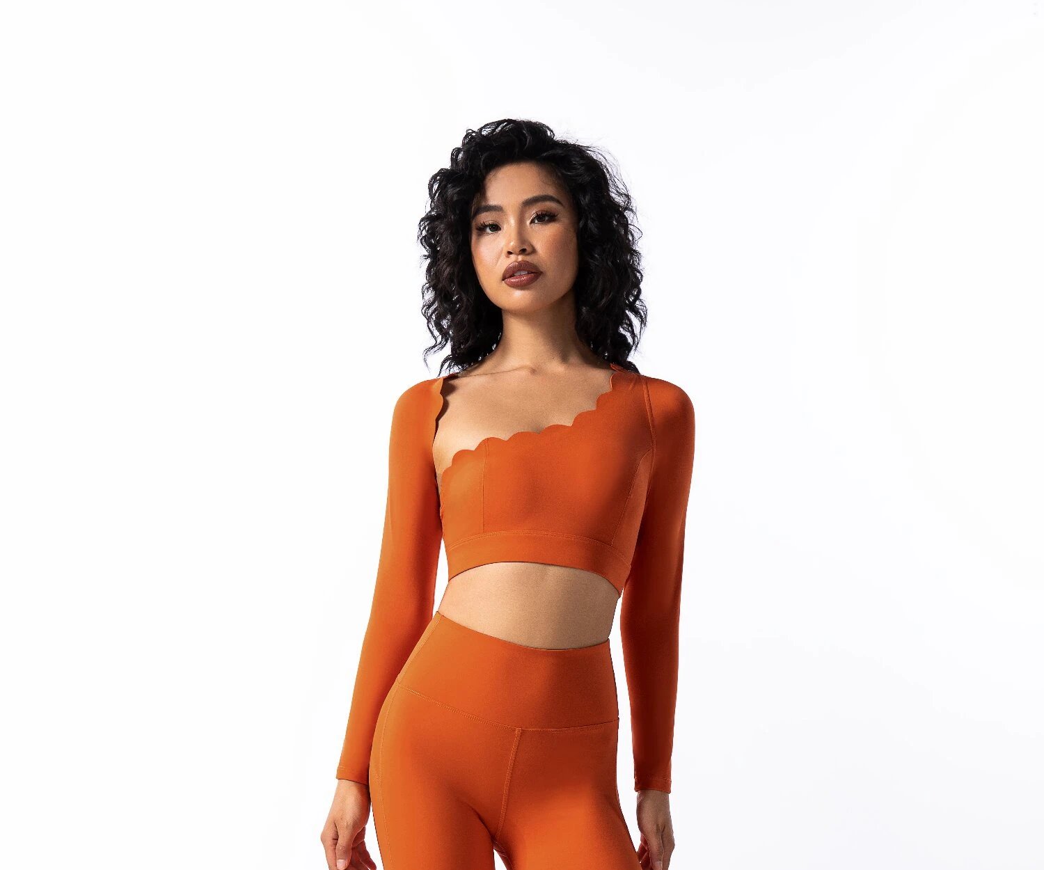 Sunset Orange Top