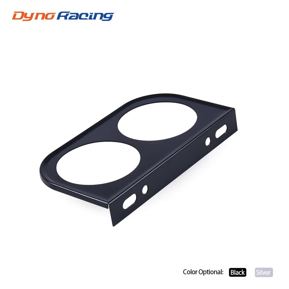 Car Dual Gauge Holder Bracket For 2''52mm Gauge Car Meter Gauge Pod Gauge Holder Dash Mount Dual Car Meter Holder
