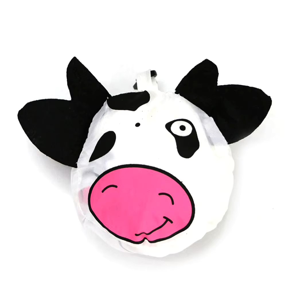 1pcs Funny Shopping Bags Cute Travel Foldable Handbag Grocery Tote Storage Pouch Reusable Animal Shopping Bags For Women шопер