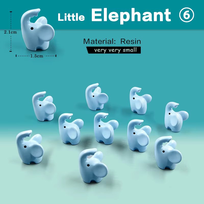 10pcs Elephant