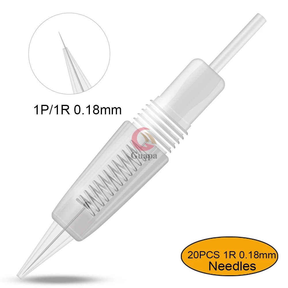 20pcs 0.18 1R Needle