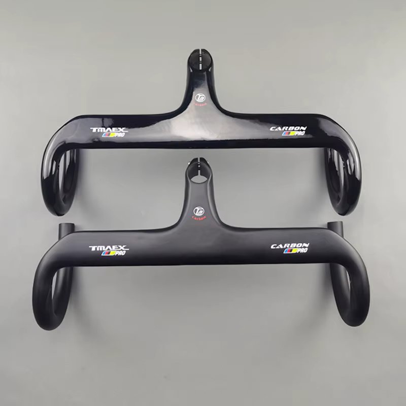 NEW Aero Integrated Road Bicycle Handlebars T800 UD Carbon 28.6mm Black/Matte Glossy 400/420/440mmx90/100/110/120mm