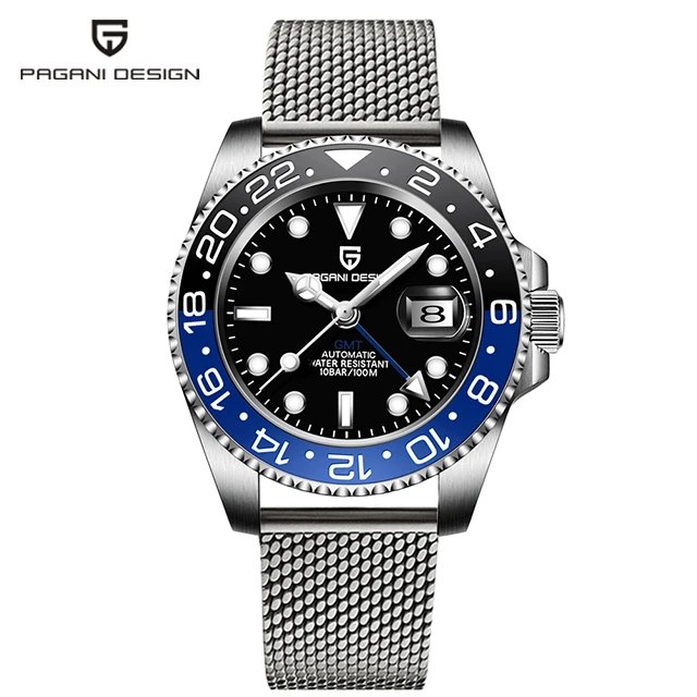 Mesh black blue