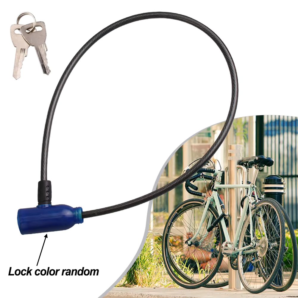 Hot Sale Bike Wire Rope Metal Lock Bicycle Anti-theft Wire Lock Outdoor Practical Lock Wire Replace Supplies