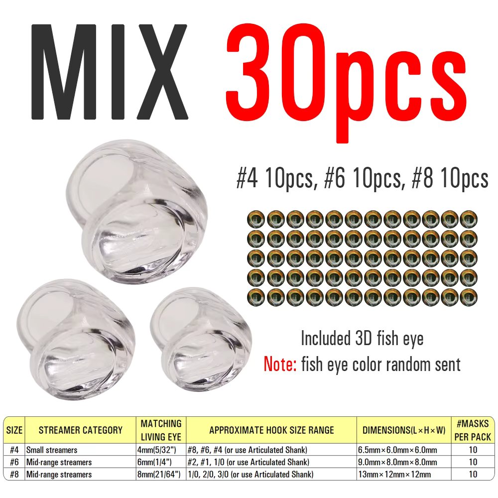 MIX 30PCS Size 4 6 8