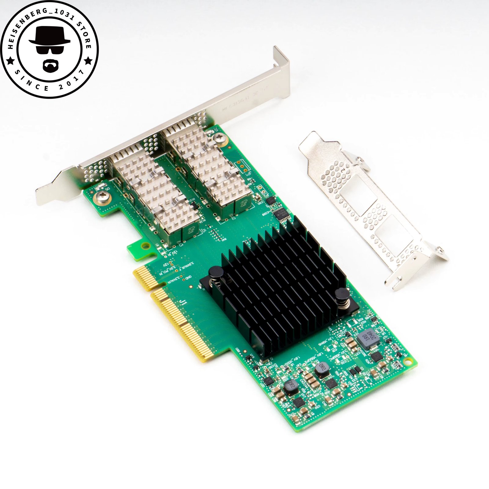 Mellanox MCX4121A-ACAT ConnectX®-4 Lx EN 25GbE Dual-Port SFP28 PCIe3.0x8 MMA2P00-AS 25G 850nm up to 100m