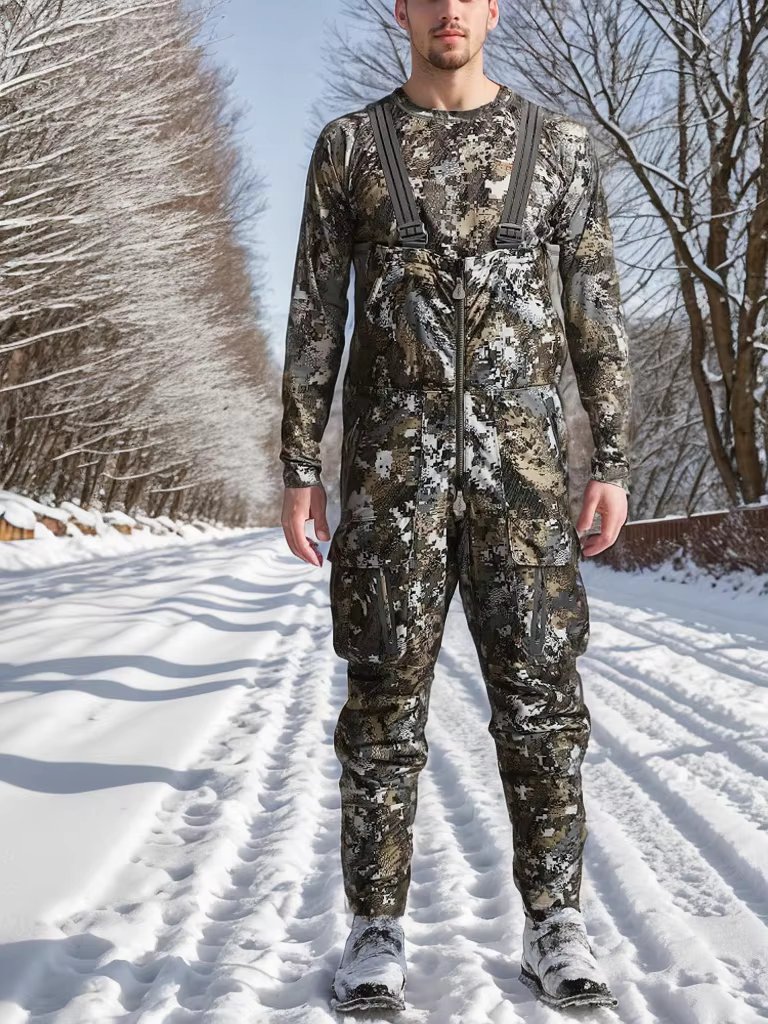 Hunting bibs fishing pants Camouflage insulated pants