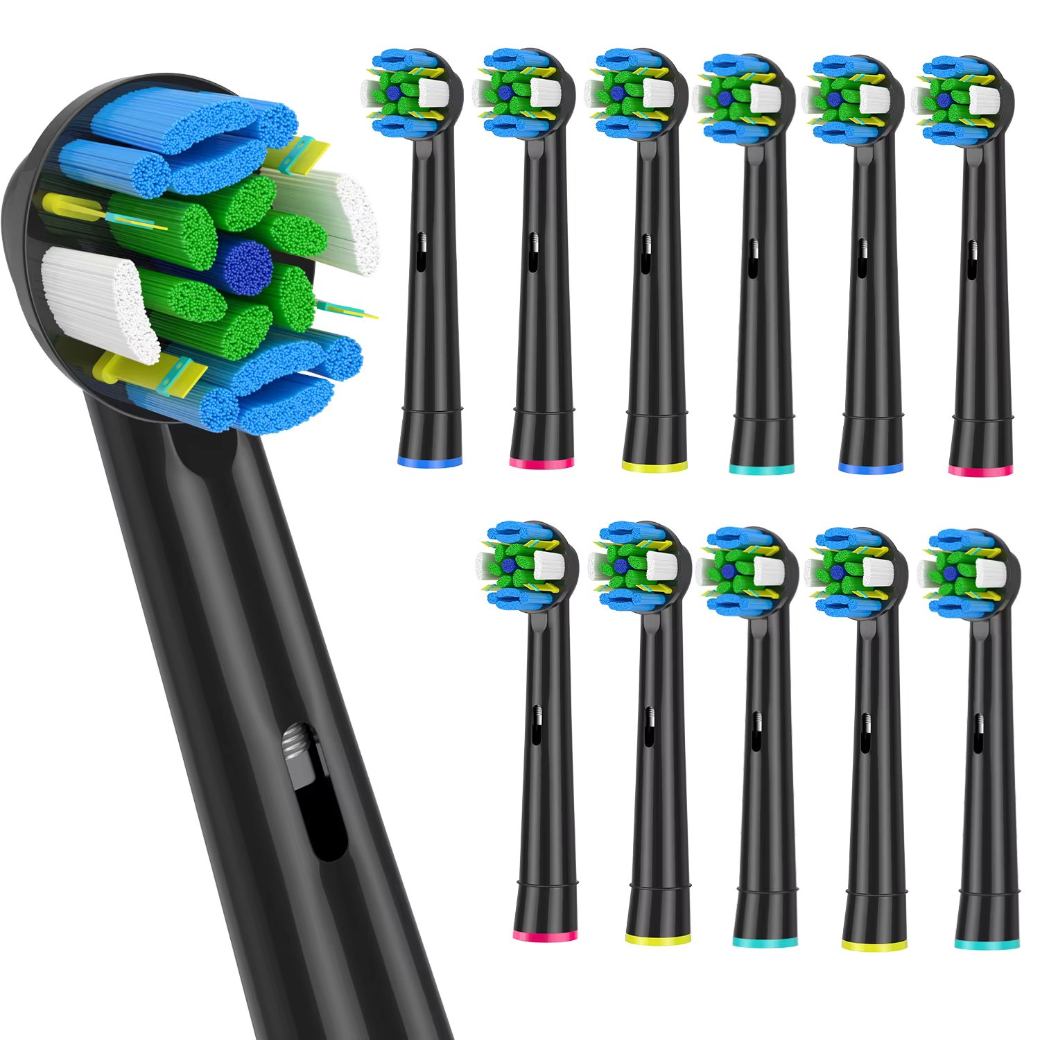 12pcs Black