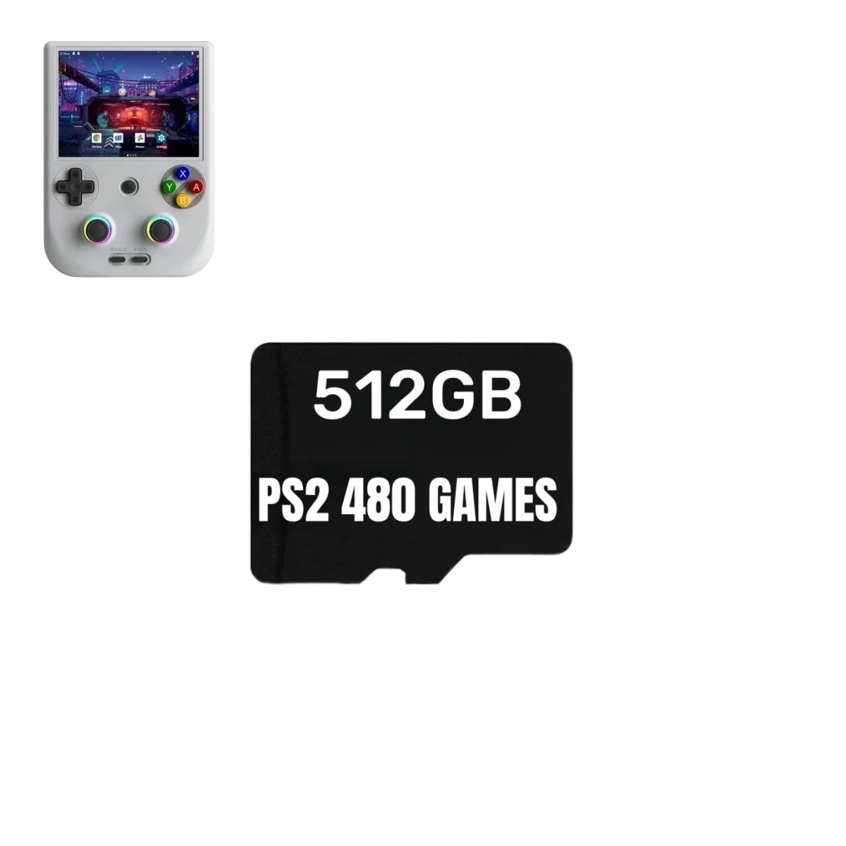 512G 480 PS2 GAMES