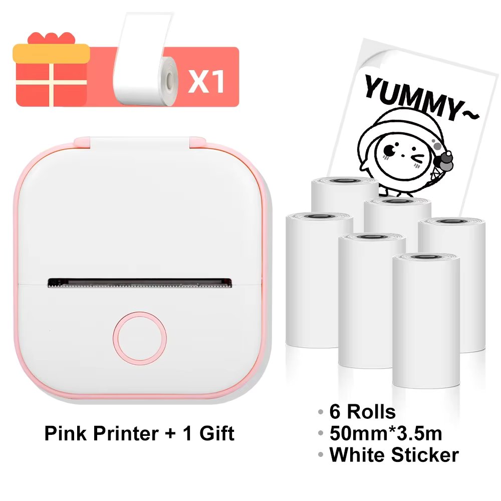 Pink with 6rolls
