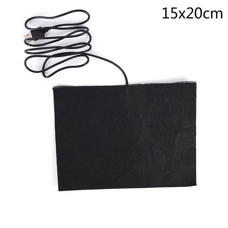 5V USB Heating Pad 22x22cm Pet Electric Heater Pad Winter Warm Carpet Carbon Fiber Heating Pad Hand Warmer Pet Heating Pad