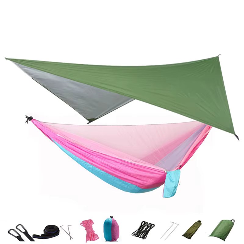 Green and pink