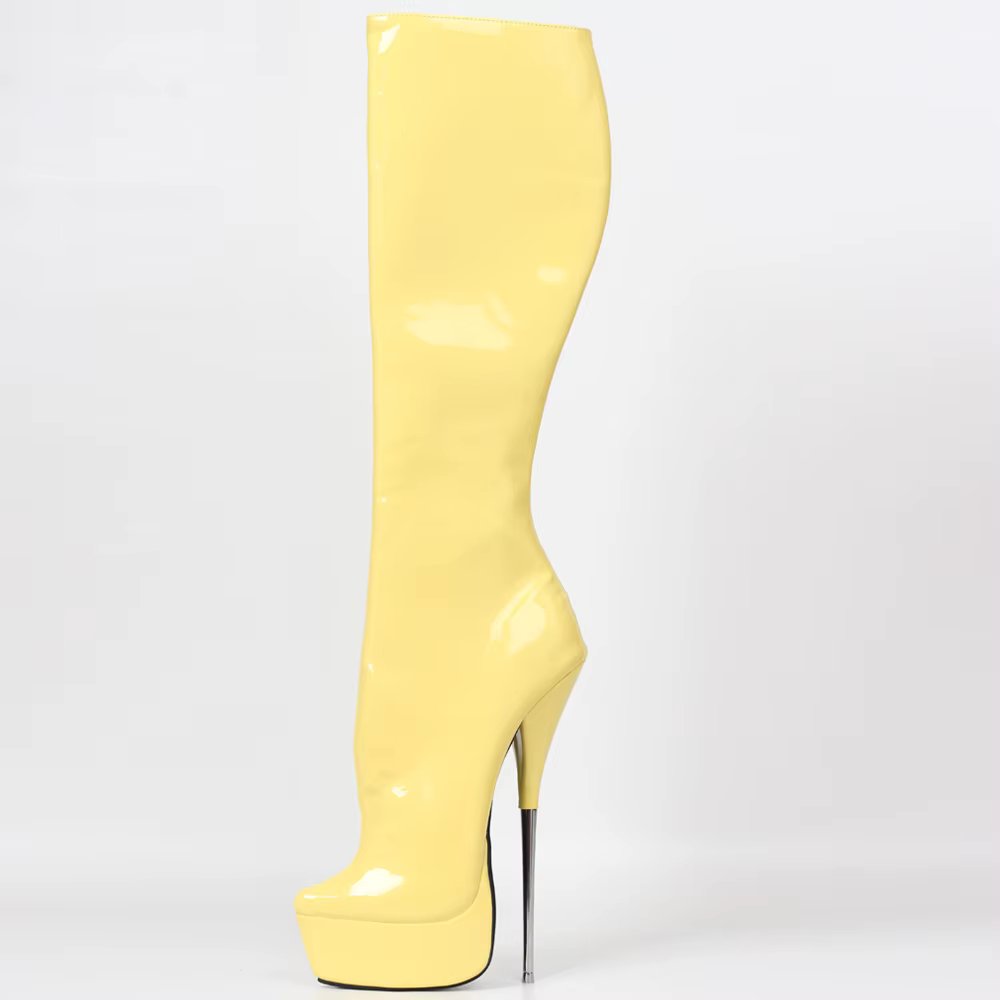 Yellow shiny