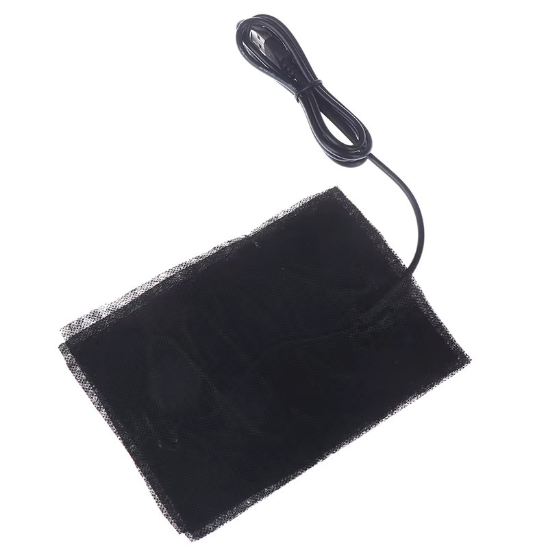 USB Fiber Heater Carbon Electric Heated Jacket Soft Cushion Winter Men Vest Heating Clothes Warmer Pads Keep Warm For Mouse Pad