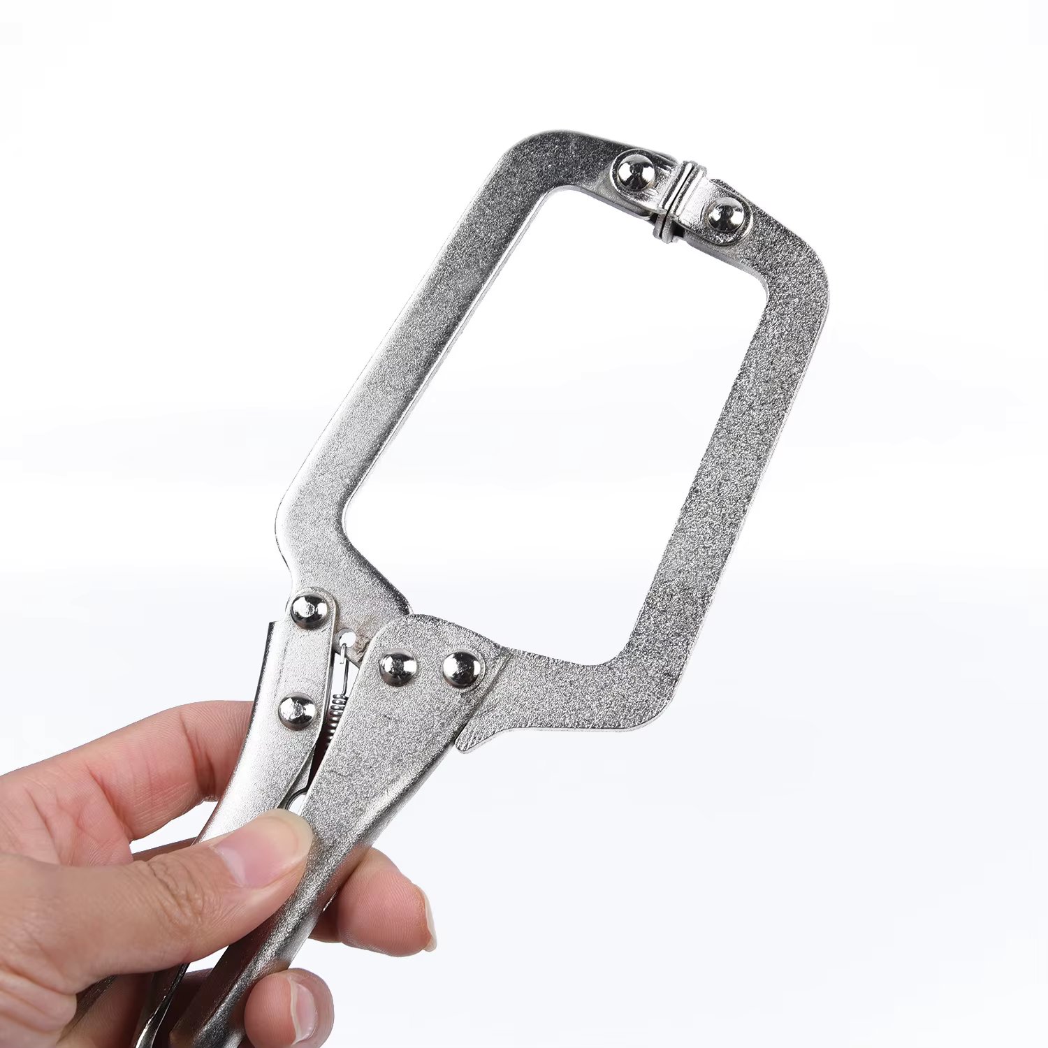 Multi-function Locking Clamp 6"/9" 23cm Locking Vise Grip Welding Clamp C-clamp Sheet Steel Clamp Plier Woodworking Clamps Clips