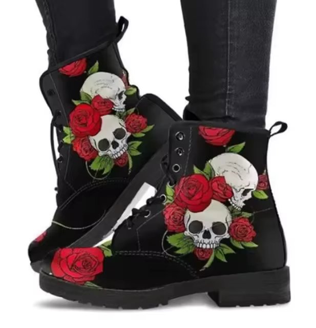 Rose skull