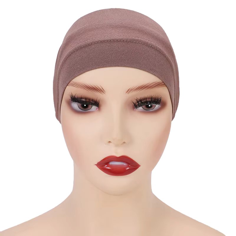 26colors Inner Hijab Cap Muslim Turban Islam Underscarf Women Soft Jersey Stretch HIjabs Tube Caps Turbante Mujer
