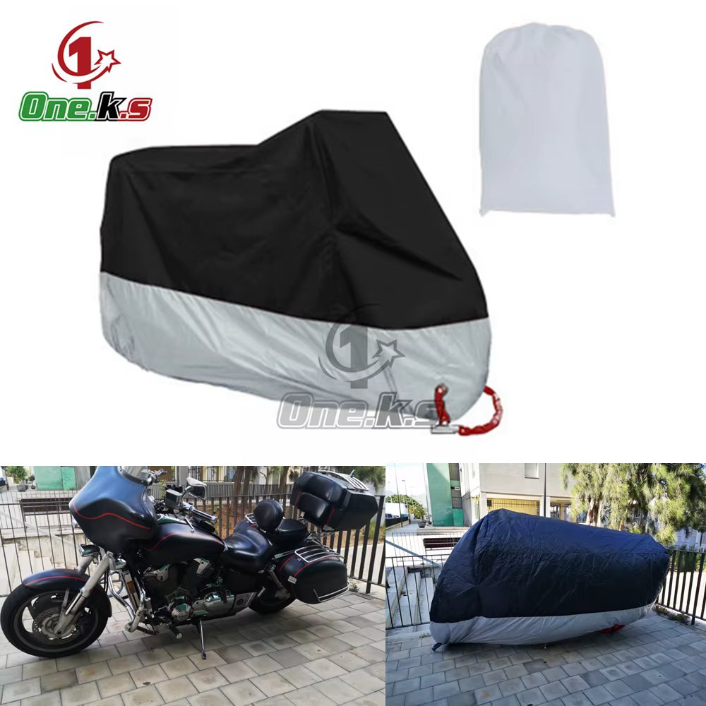 Motorcycle cover Outdoor Uv Protector Bike Rain Dustproof Scooter Covers waterproof For Honda Gl1800 Goldwing Versys 1000 Vn800