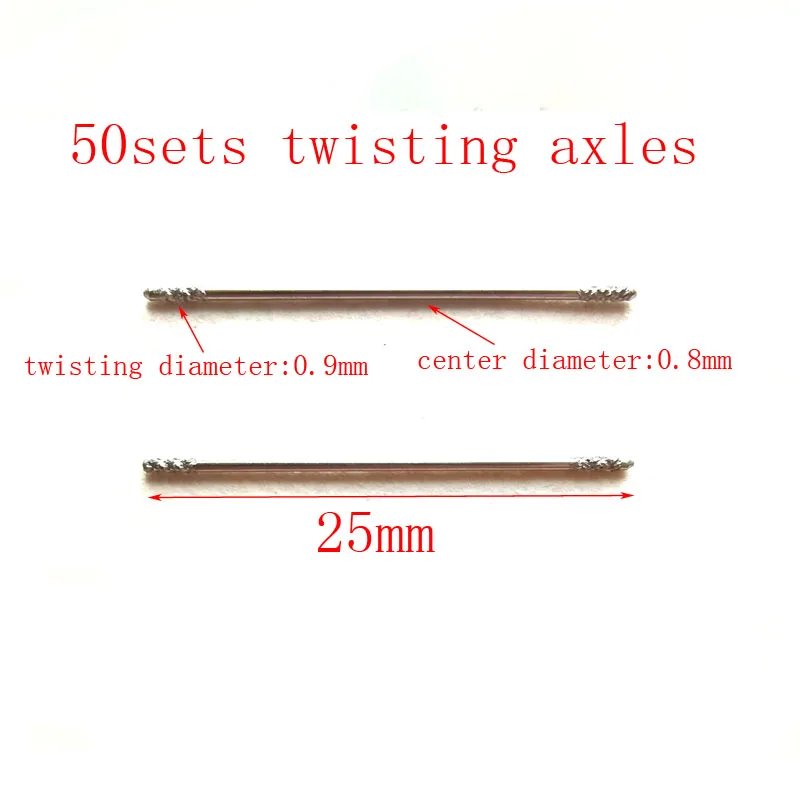 50sets 25mm tw axles