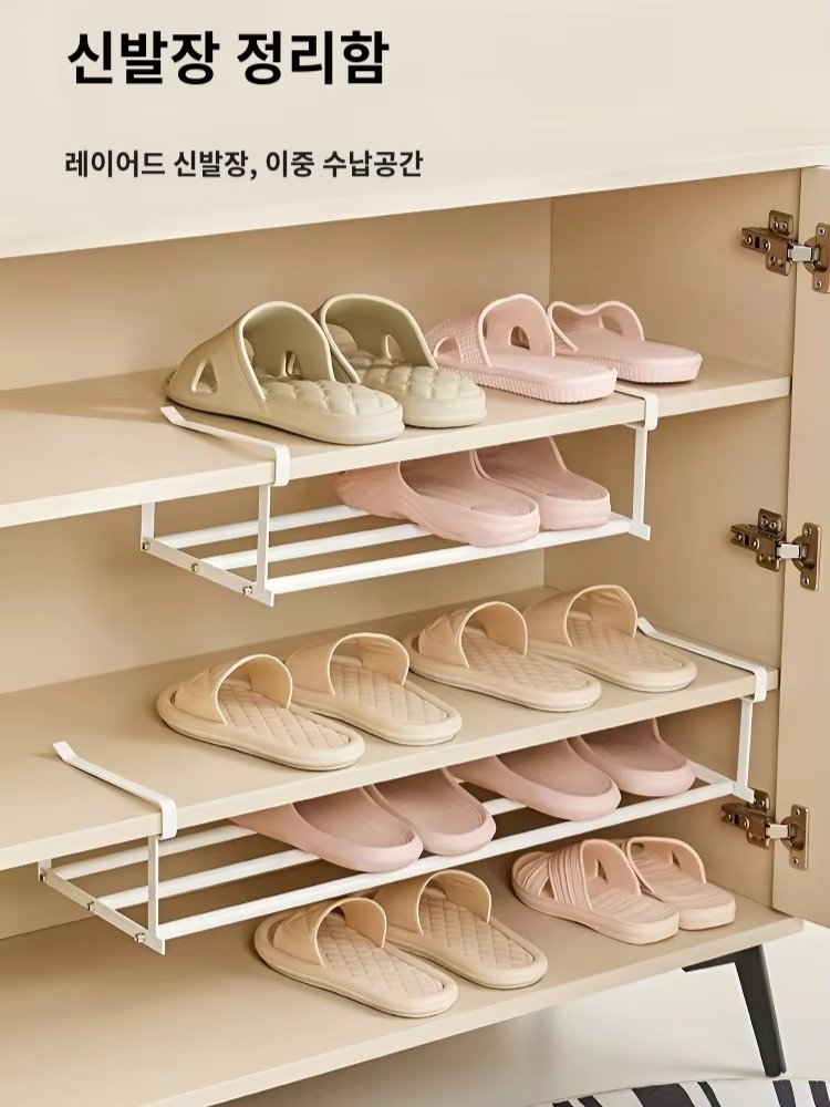 Hanging shoes rack shoe rack under shelf Folding shoe rack simple shoe rack hanging shoes indoor shoe holder storage rack shoe shoe holder umbrella