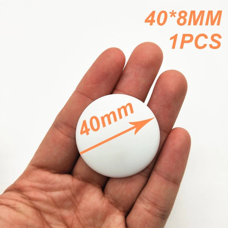 White 40X8MM 1pcs