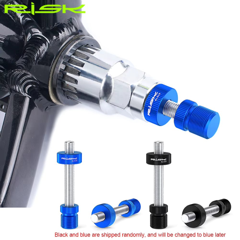 RISK RL215 Bike Bicycle Square & Spline Axis BB Bottom Bracket Anti Drop Auxiliary Removal Disassembly Repair Tool Fixing Rod