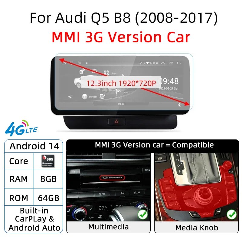 12.3 Q8G64 MMI 3G