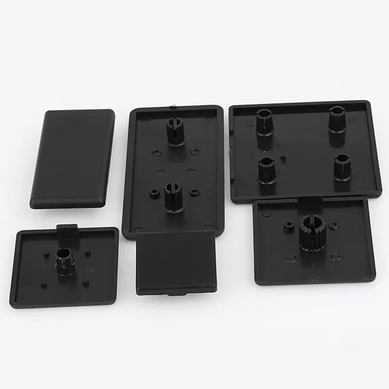 10pcs/20pcs  ALuminum profile end cap 2020 3030 4040 4545 Plastic End Cap Cover Plate black for EU Aluminum Profile