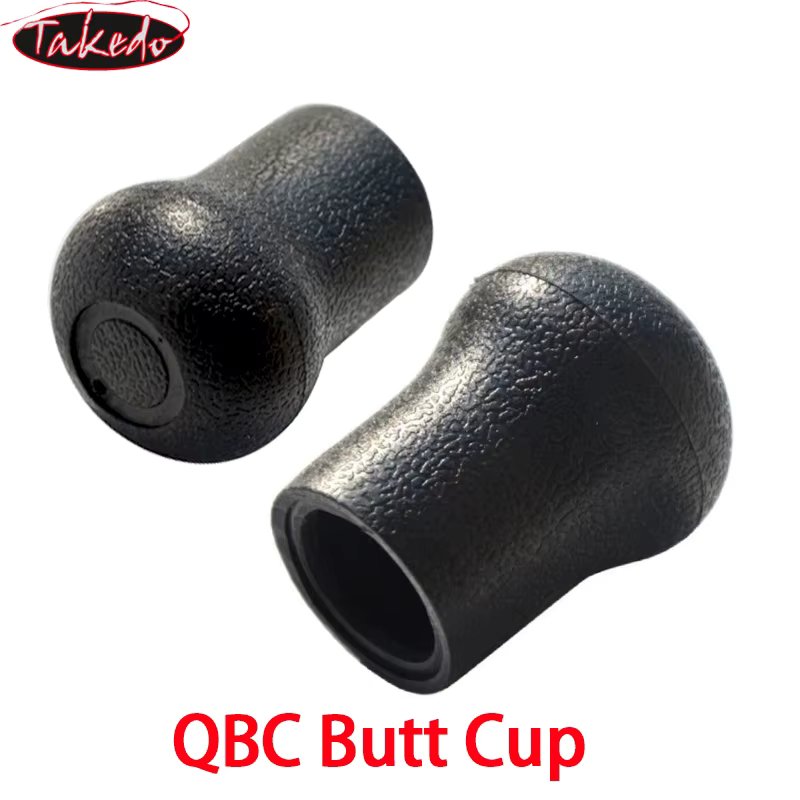 TAKEDO QBC Butt Caps Gimbal Covers Rubber Butt Ends Rod Building Protect DIY Repair Components Fishing Rod