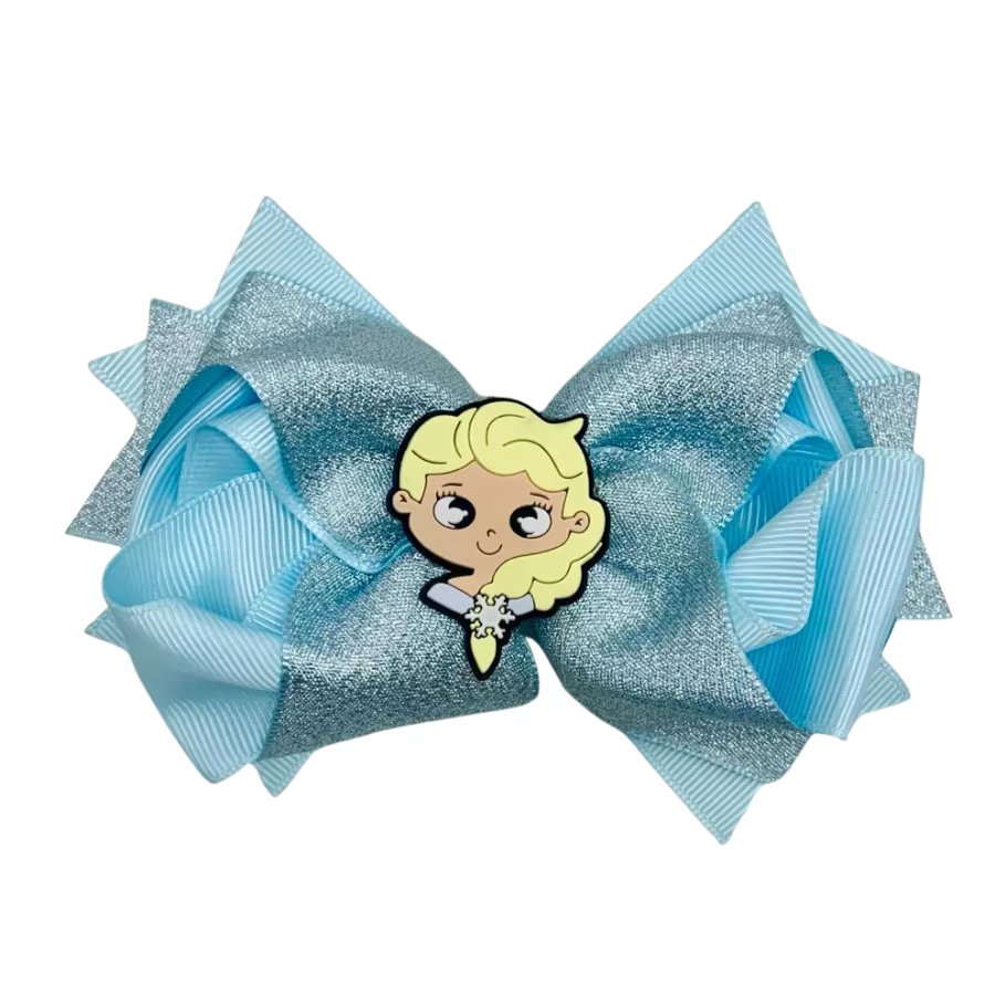 Elsa Frozen Children's Girl Princess Duck Beak Boutique Bow