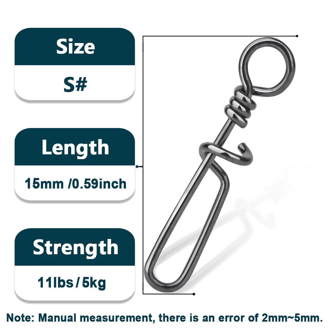 Size S  15mm 5kg